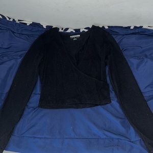 Long sleeve, ribbed crop top